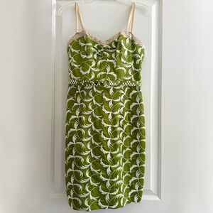Nanette Lepore Embroidered Leaf/Vine Dress